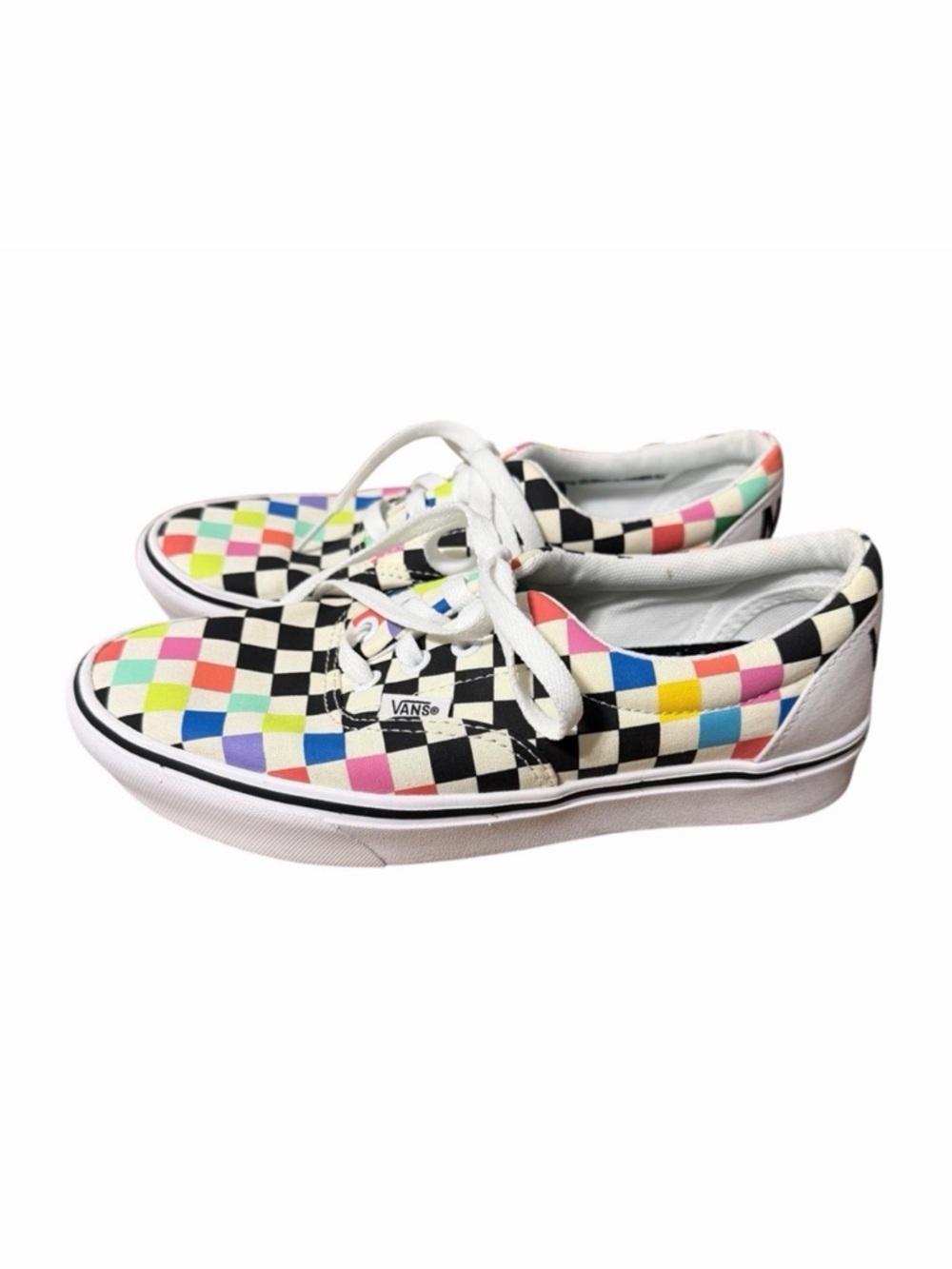 Vans X MoMA ComfyCush Era Colorful Checkered Sneaker | Mens 5.5/Womens‎ 7